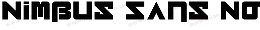 Nimbus Sans Novus Outline D Bla Reg字体转换